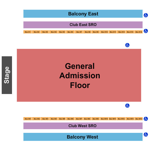 The Armory Yung Gravy Seating Chart